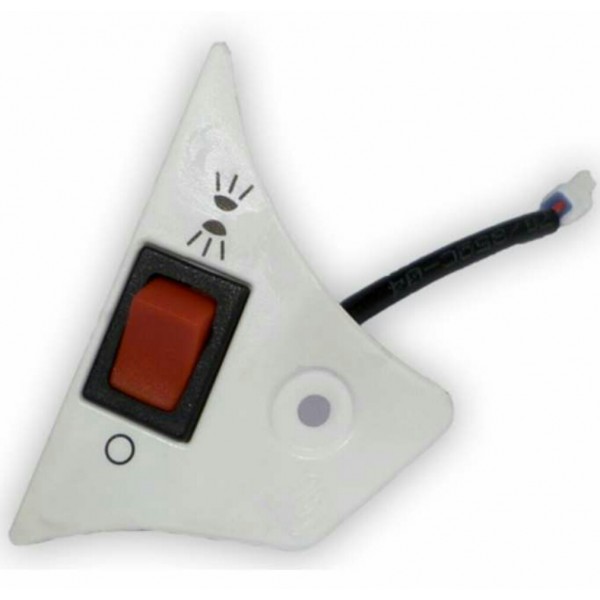 Coperchio con interrutore Luci GAS GAS (Bianco)